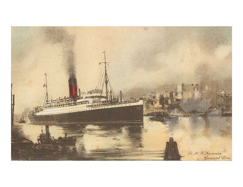 Photo en couleur du navire Ascania II (RMS)