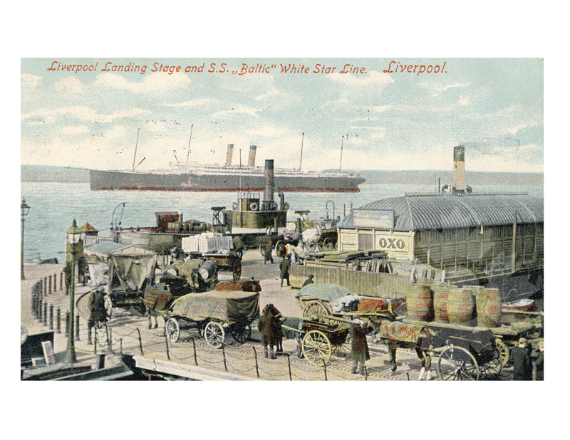 Photo couleur du navire Baltic (RMS)
