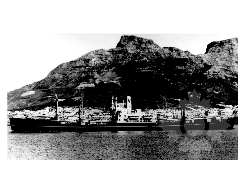 Photo en noir et blanc du navire Castel Bianco (SS)