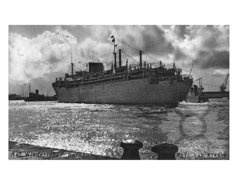 Photo en noir et blanc du navire Fairsea (SS) (1949-1969)