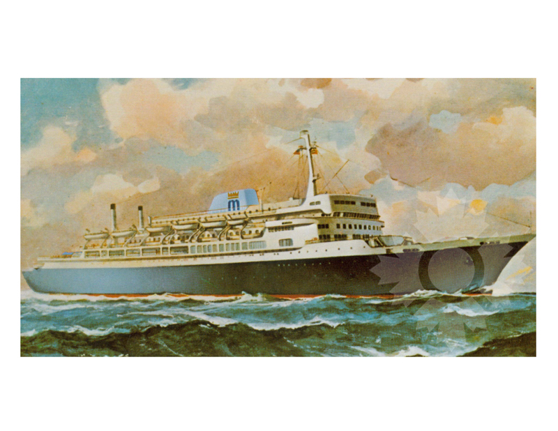 Photo en couleur du navire Soleil monarque (SS) (1975-1978)
