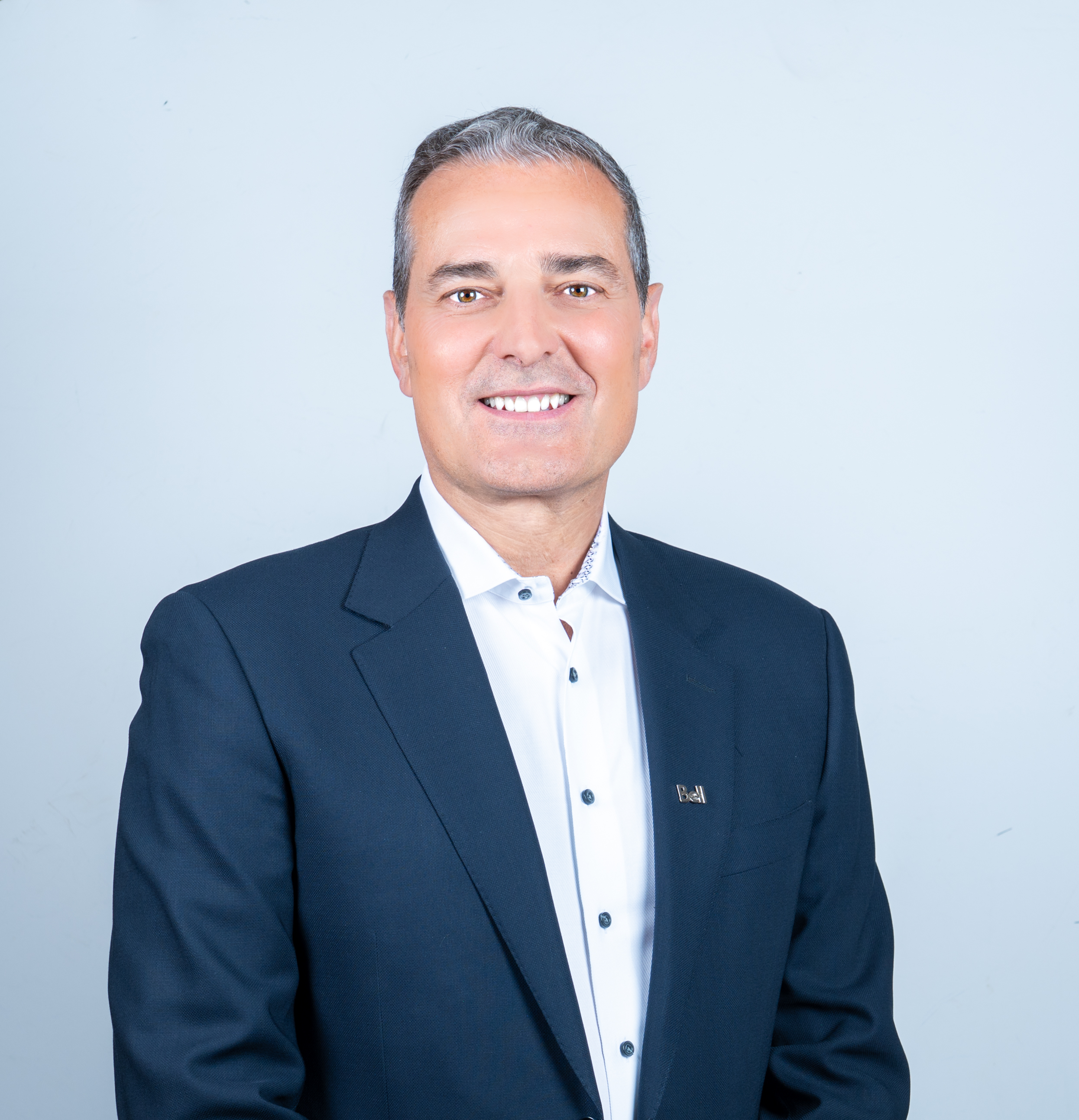 Photo rapprochée de Mirko Bibic, président et chef de la direction de BCE Inc. et de Bell Canada.