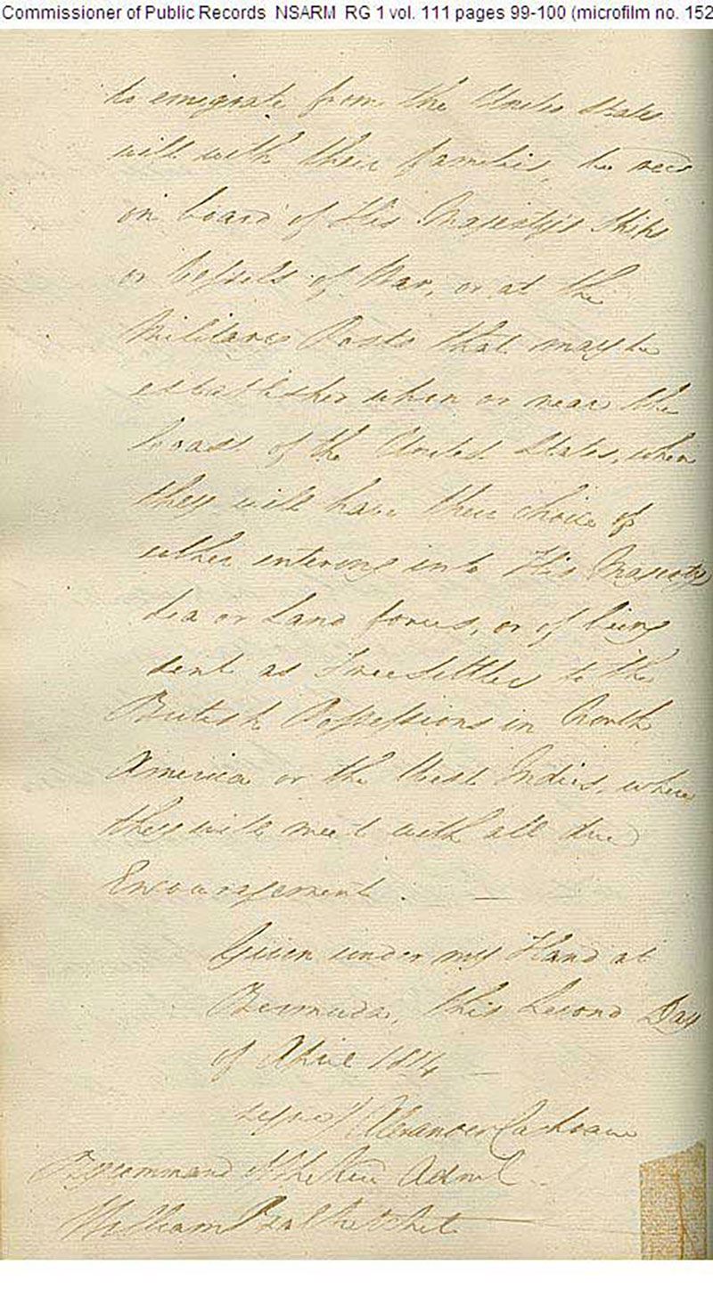 Deuxième page de la vieille lettre.