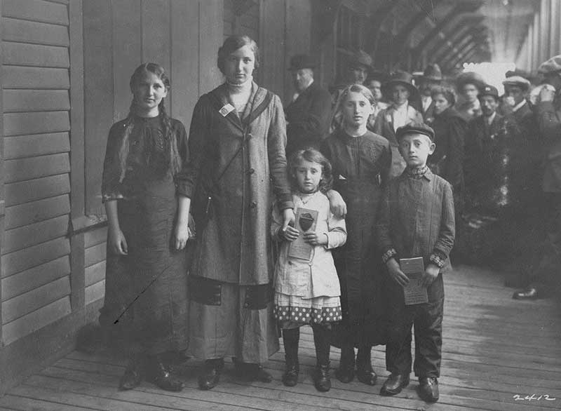 Immigrants Juifs d’origine russe.