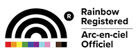 Badge d’accréditation Arc-en-ciel Officiel.