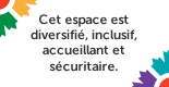 Badge d’espace sûr.
