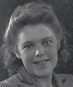 Portrait de Marie en jeune femme.