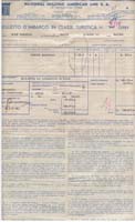 Lecture de documents de voyage National Hellenic American Line.